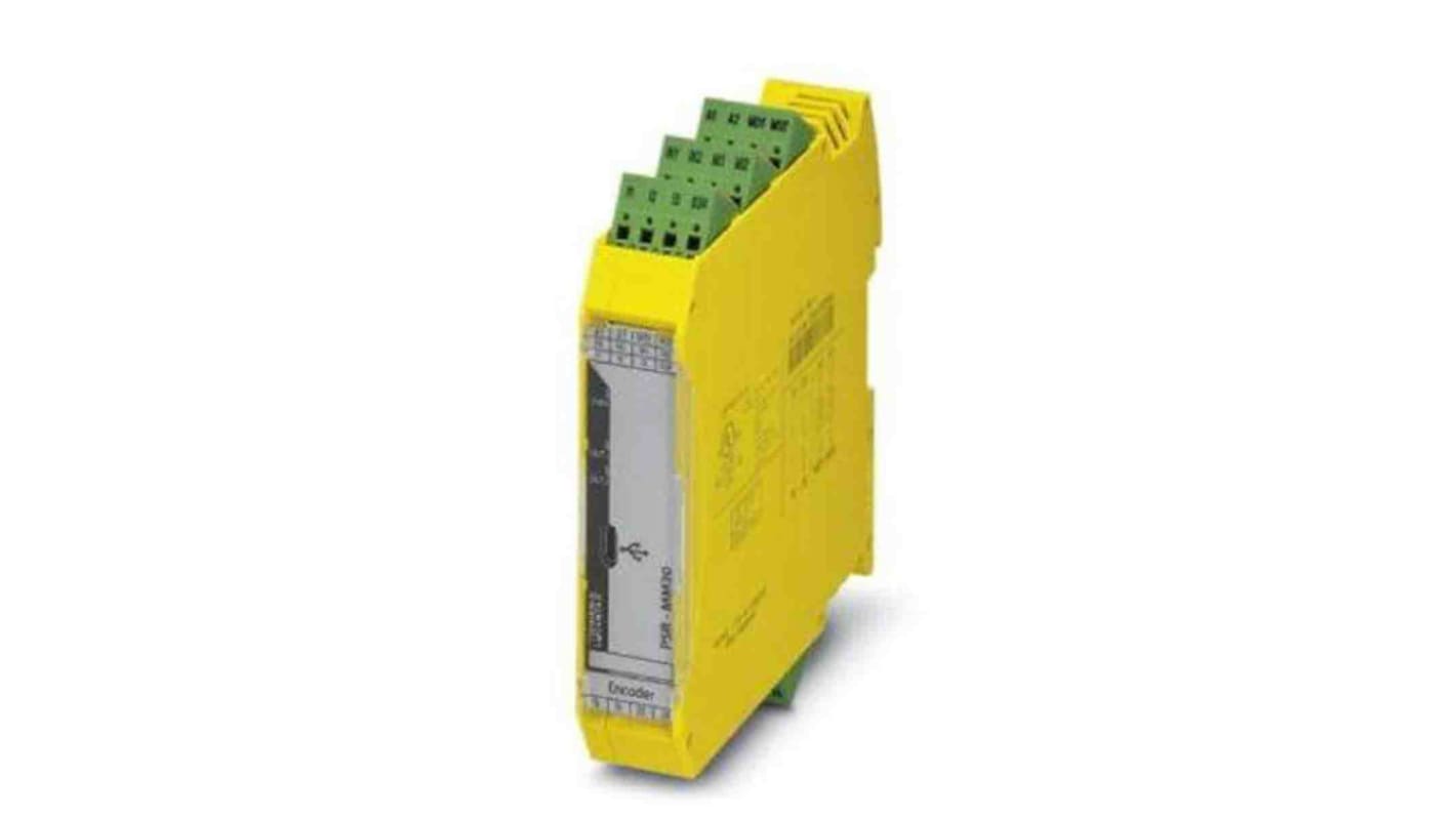 Phoenix Contact Dual-Channel Emergency Stop Safety Relay, 24V dc, 2 Safety Contacts