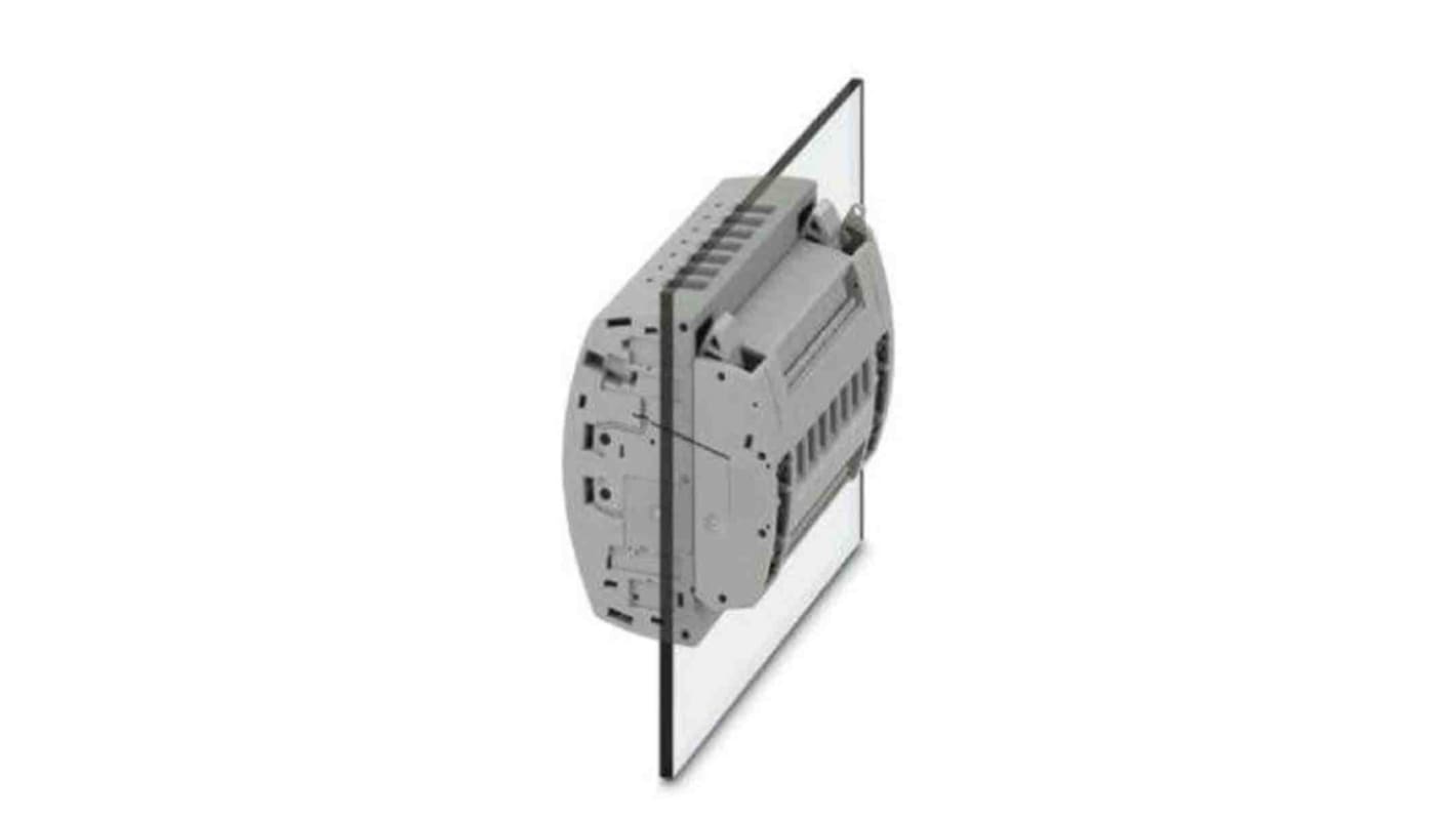 Phoenix Contact UTWE Series UTWE 6-2/7 Non-Fused Terminal Block, 14-Way, 30A, 24 → 8 AWG Wire, Screw Termination