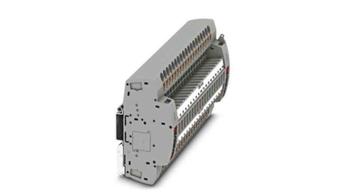 Phoenix Contact PTRE Series PTRE 6-2/H19 Non-Fused Terminal Block, 38-Way, 30A, 20 → 8 AWG Wire, Push In