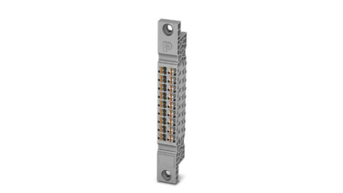 Phoenix Contact PTMC Series PTMC 1,5/18 Pluggable Terminal Block, 17.5A, 14 → 26 AWG Wire, Push In Termination