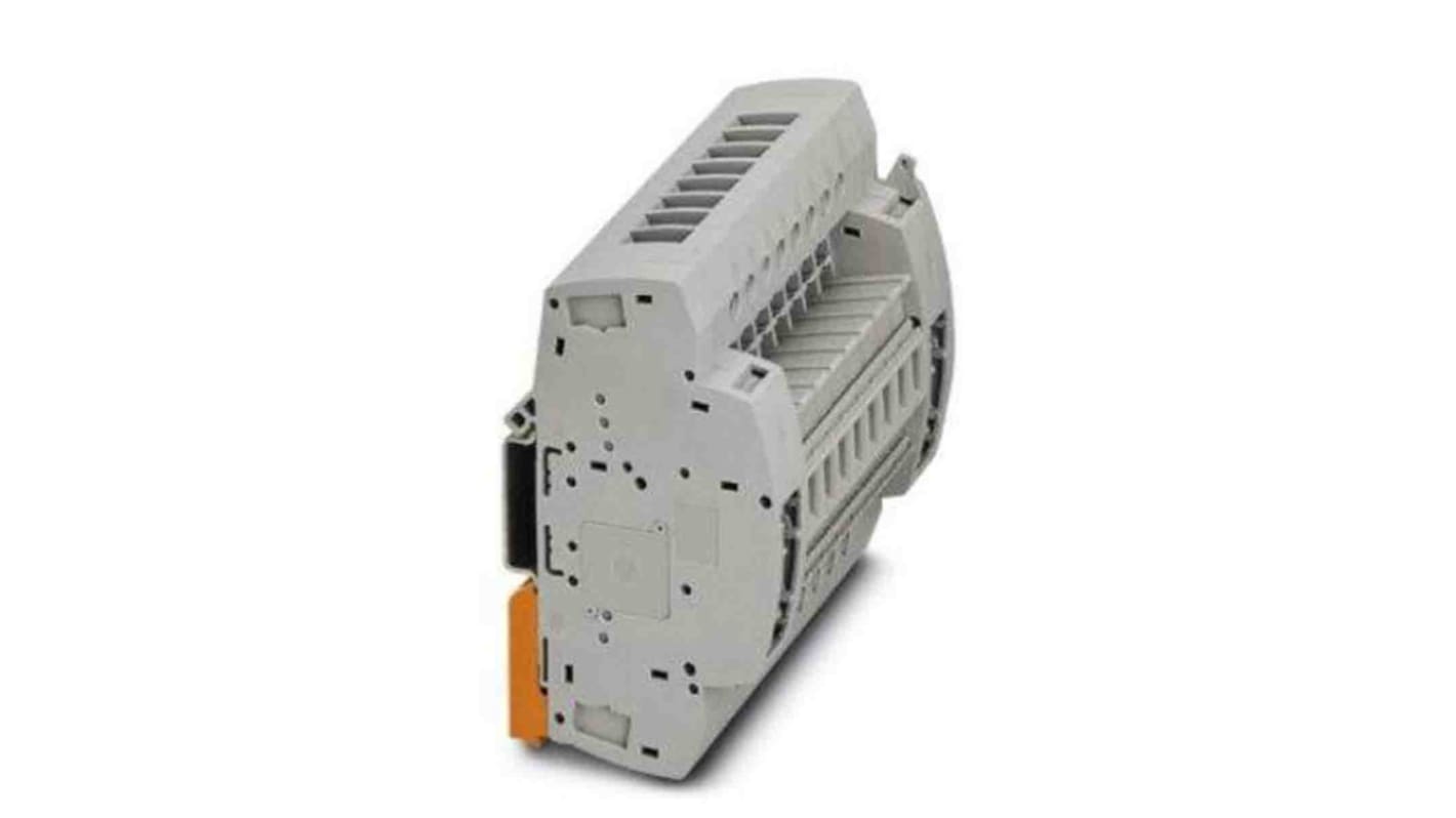 Phoenix Contact UTRE Series UTRE 6-2/8 Non-Fused Terminal Block, 16-Way, 30A, 24 → 8 AWG Wire, Screw Termination