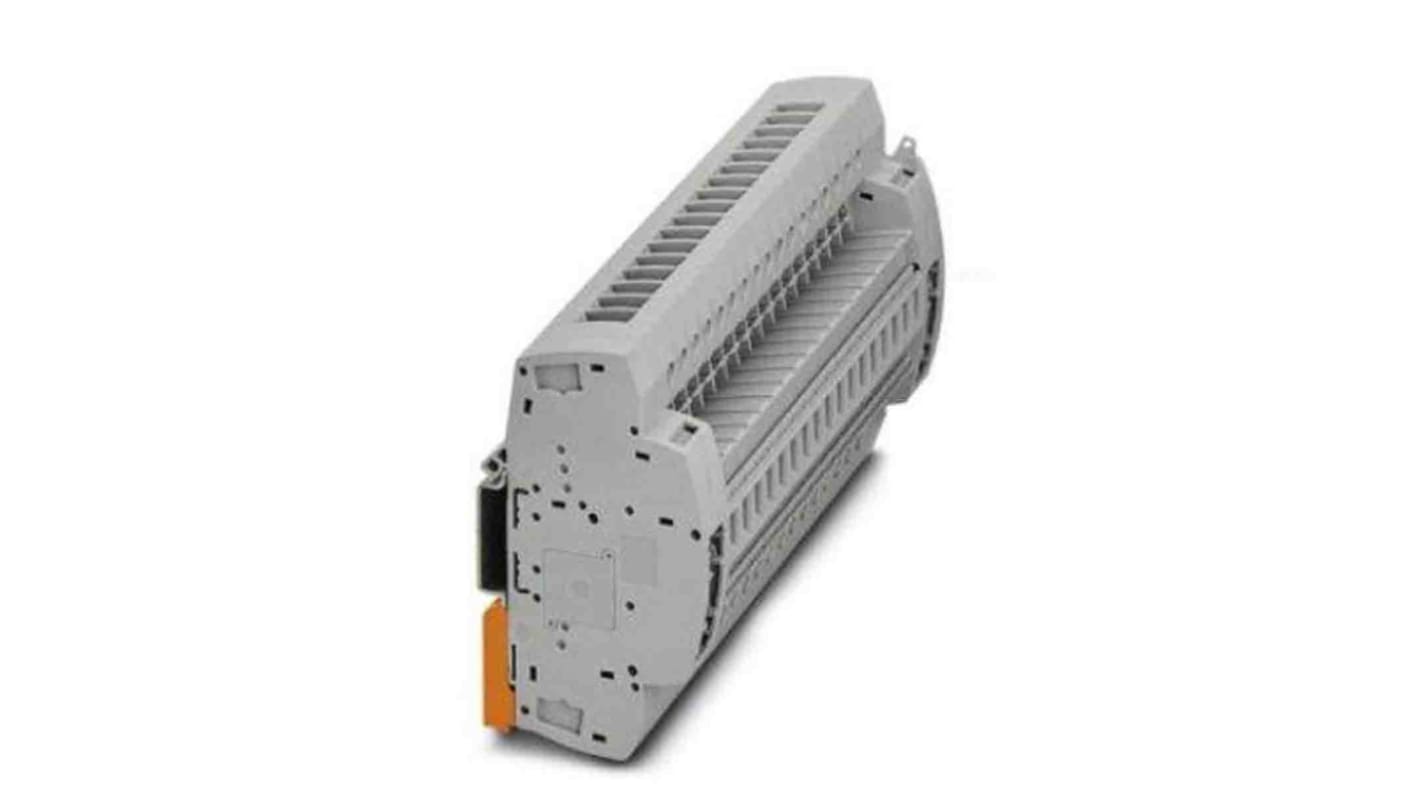 Phoenix Contact UTRE Series UTRE 6-2/17 Non-Fused Terminal Block, 34-Way, 30A, 24 → 8 AWG Wire, Screw Termination