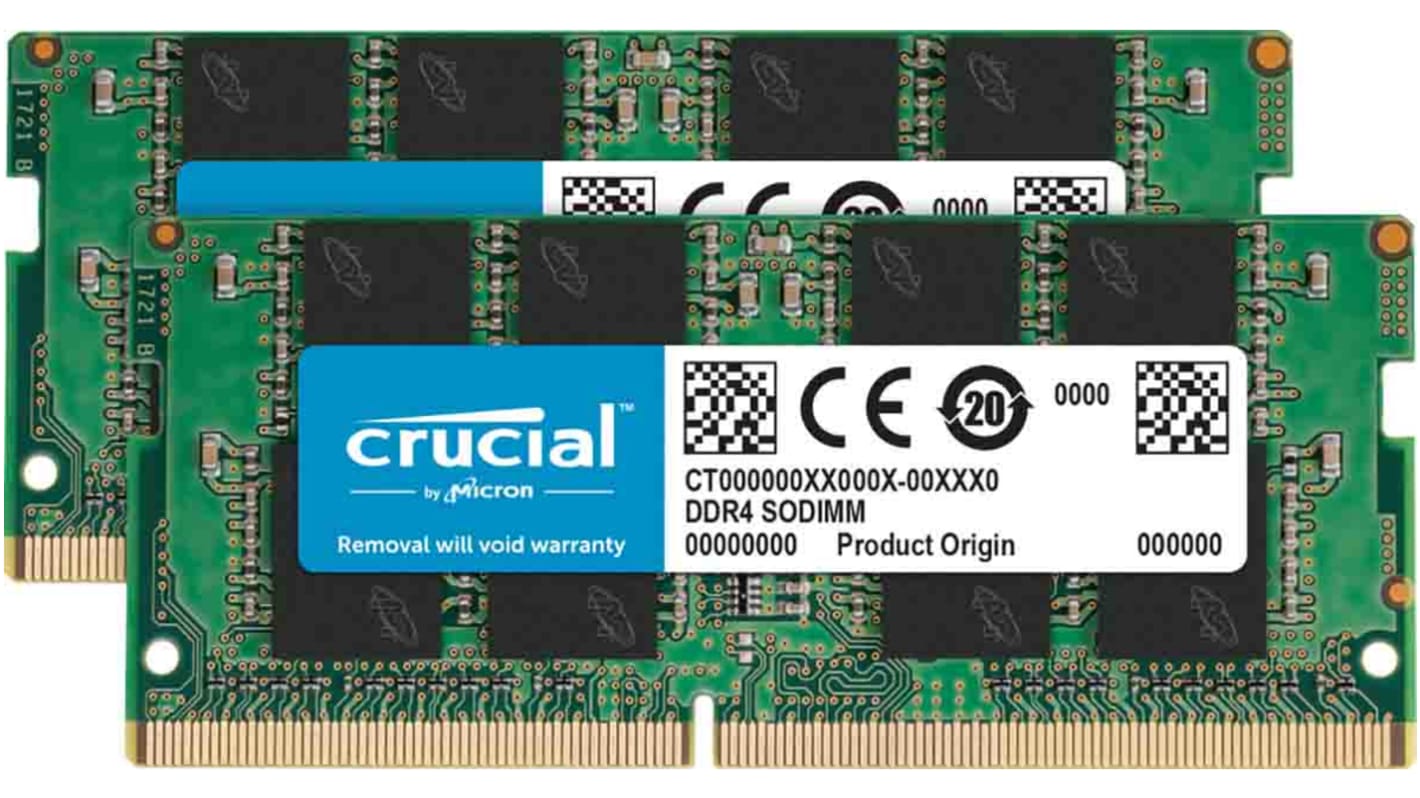 RAM (ランダムアクセスメモリ） Crucial 8 GB