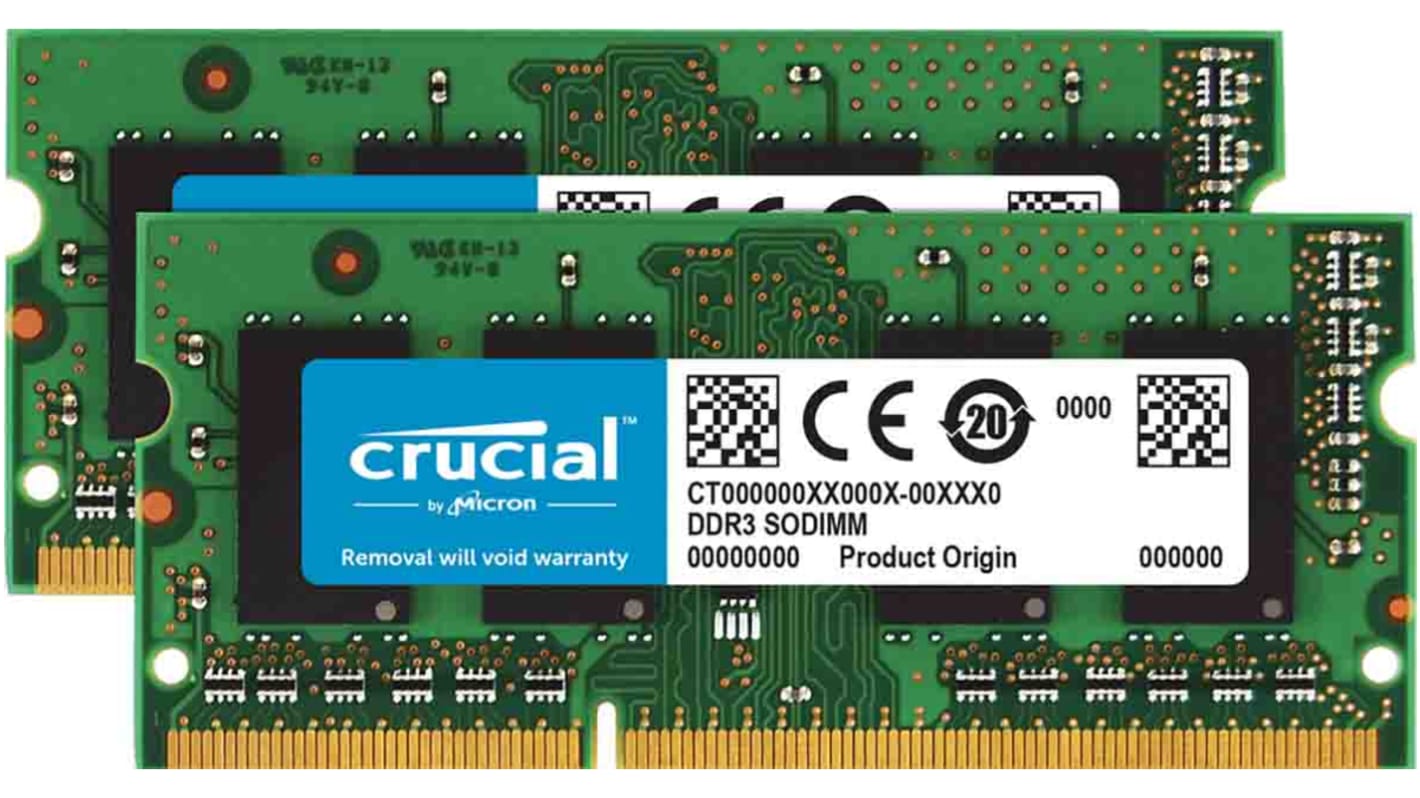 Crucial RAM 16 GB, Laptop Nem, 1333MHz