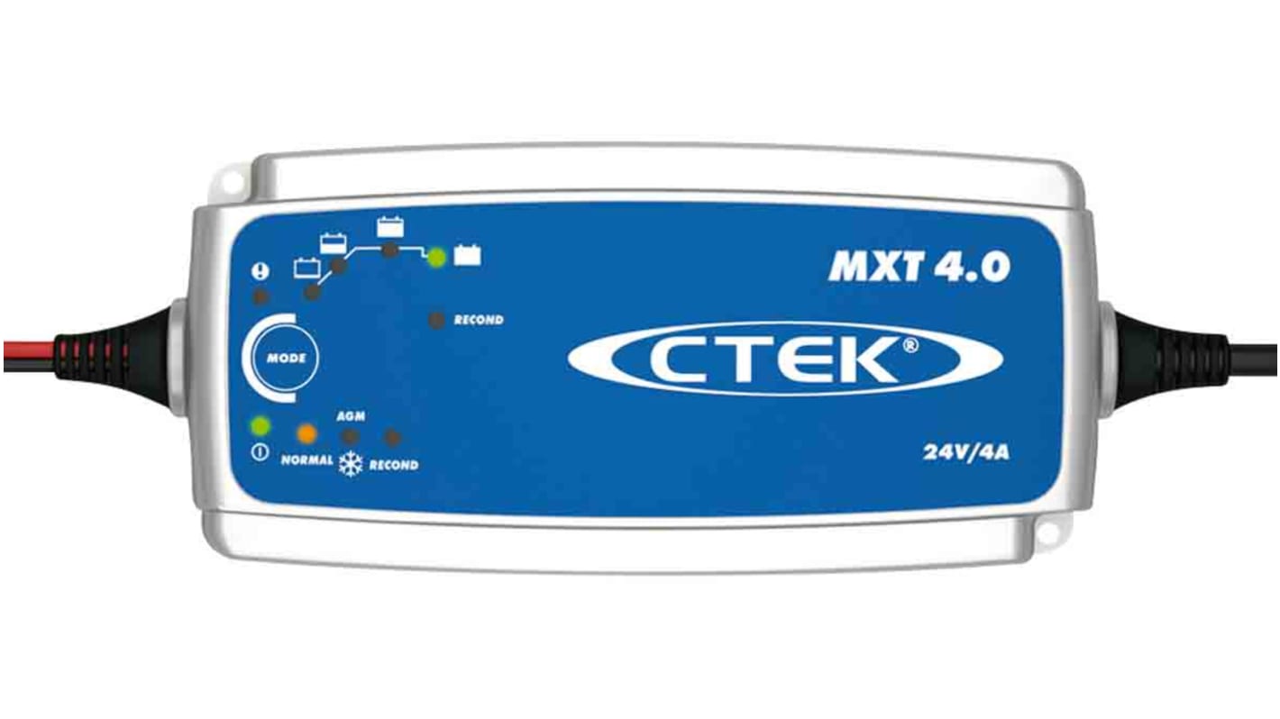 CTEK MXT 4.0 Akkuladegerät für 1 Bleisäure Akkus, 28.8V/4A