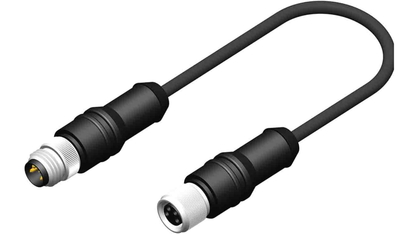 RS PRO Circular Connector, 4 Contacts, Free Hanging, M8 Connector