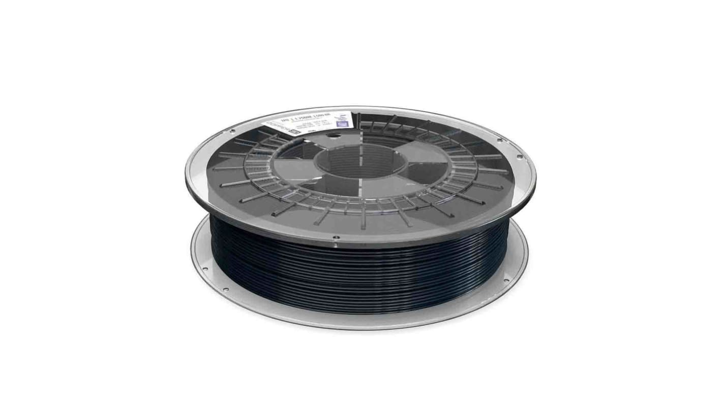 Filament pour imprimante 3D Copper 3D, TPU 98A, Ø 2.85mm, Bleu, Gris, 500g, FDM