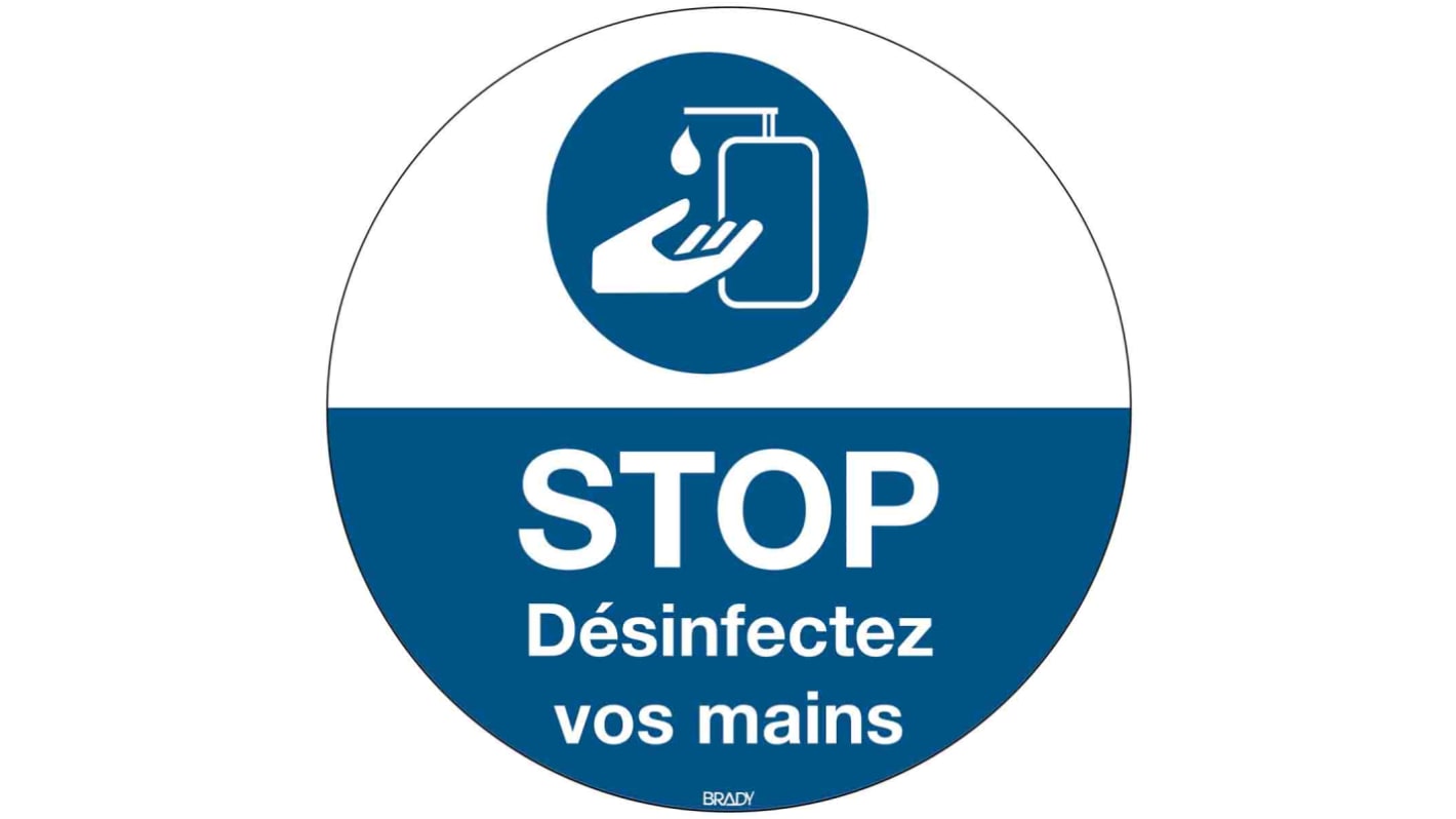 Safety Poster, French, 350 mm, 350mm