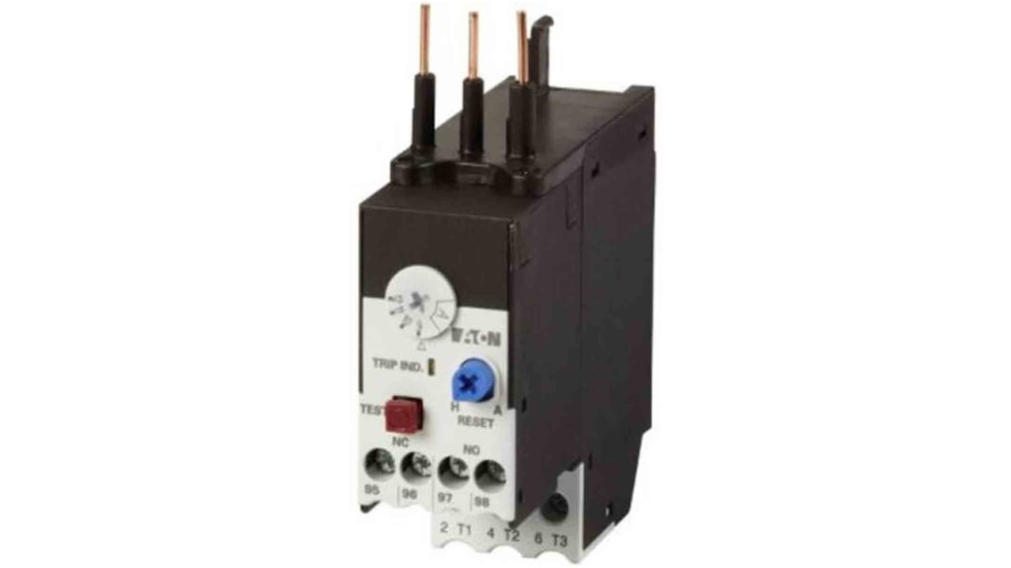 Eaton Overload Relay 1NO + 1NC, 0.24 → 0.4 A F.L.C, 400 mA Contact Rating, 0.12 kW, 690 Vac, SP