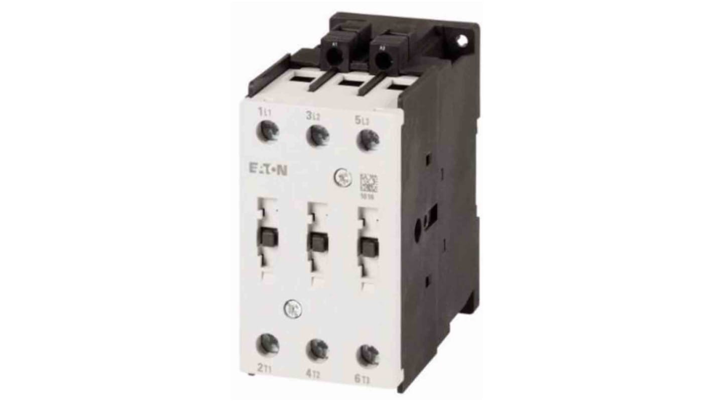 Contattore Eaton, serie Eaton Moeller, 3 poli, 3 NA, 50 A, 22 kW, bobina 240 V c.a.