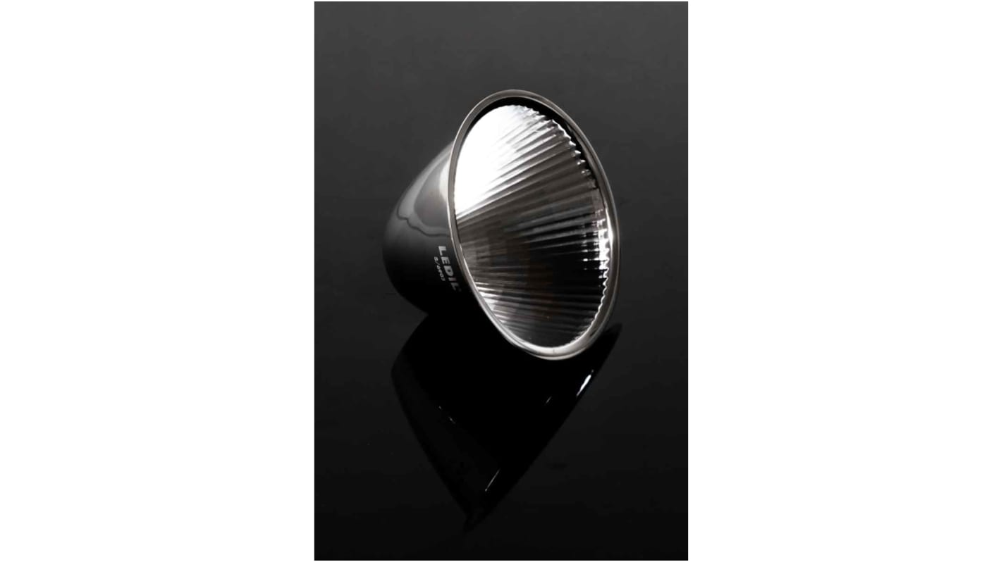 Reflector LED Ledil, diámetro 70mm, 70 x 42mm, Punto, para Bridgelux, Citizen, COB LED, cree Lumileds, Serie ALISE-70