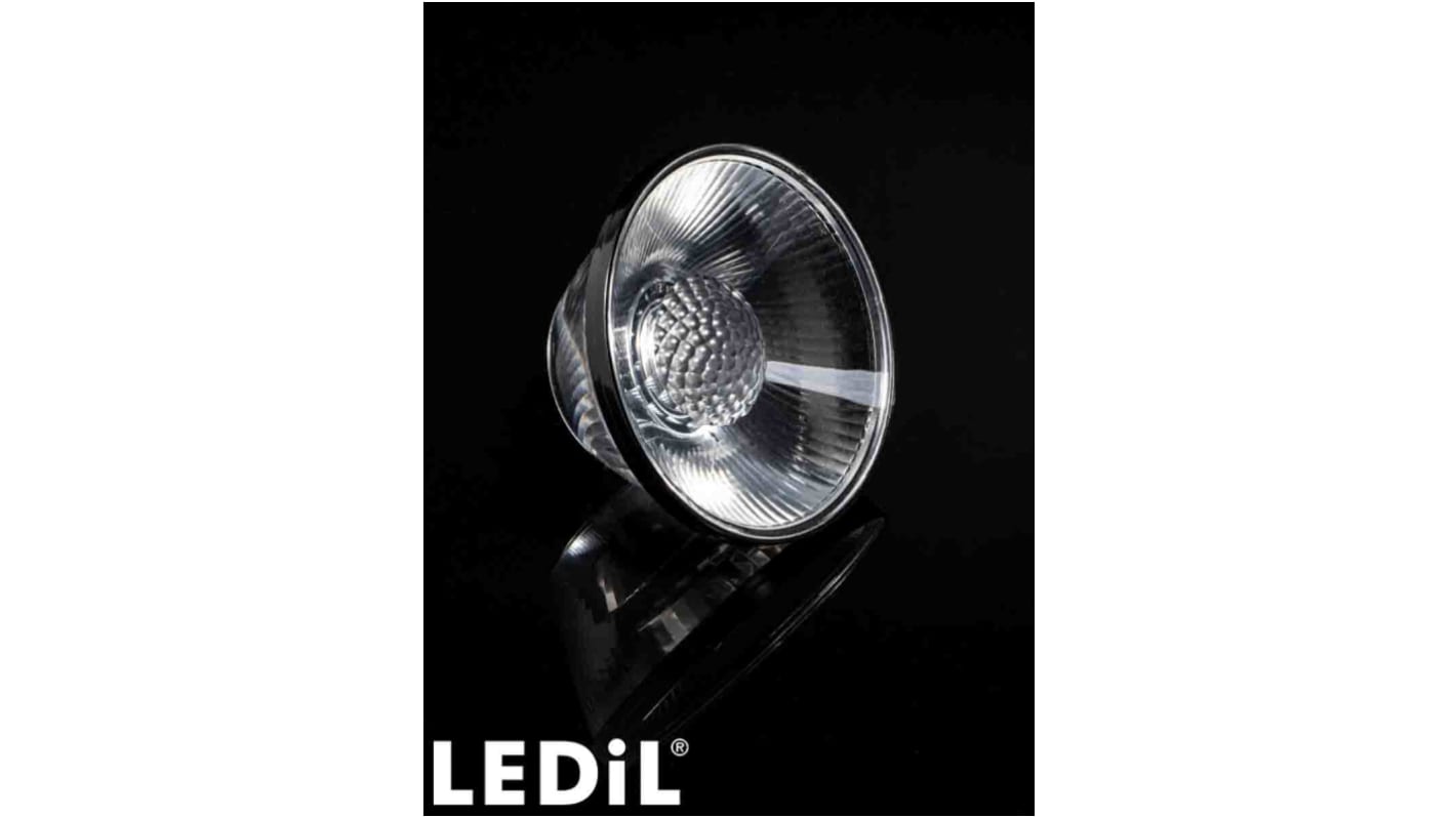 Lentille pour LED, Ledil 15 ° Clair Silicone Rond, SAKURA-70