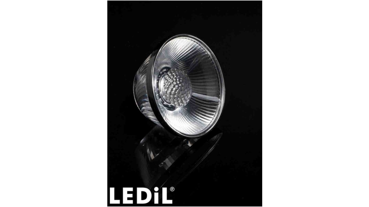 Lente LED Ledil, Punto, 25° Transparente Silicona Redonda, Serie SAKURA-70