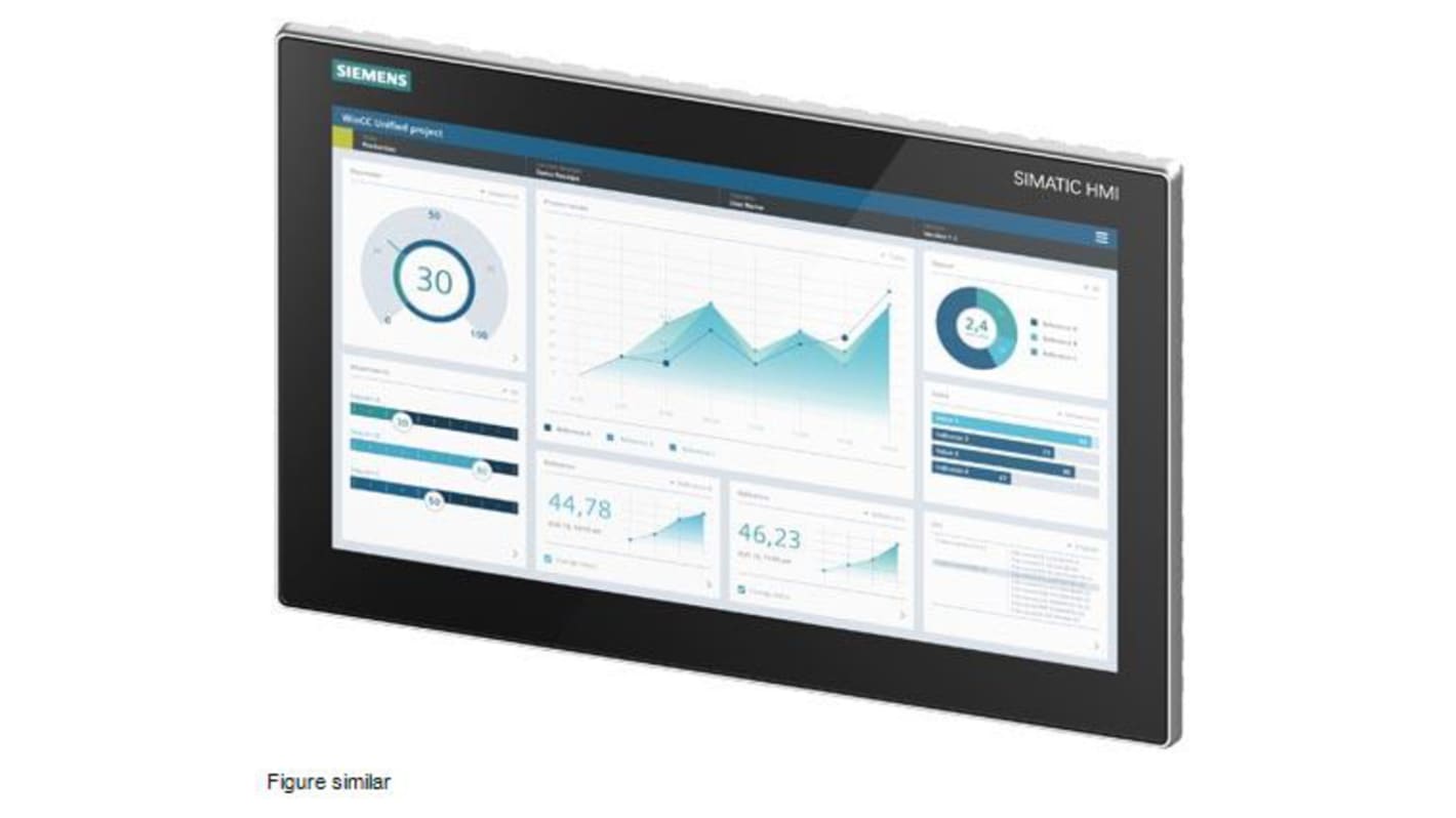 Siemens MTP1500 Series SIMATIC Touch-Screen HMI Display - 15.6 in, TFT Display, 1366 x 768pixels