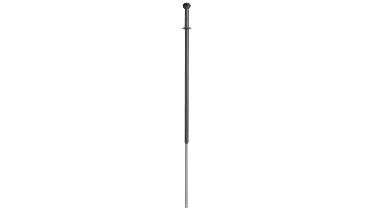 Vikan Grey Aluminium Telescopic Mop Handle, 1.235m, for use with Vikan mop frames