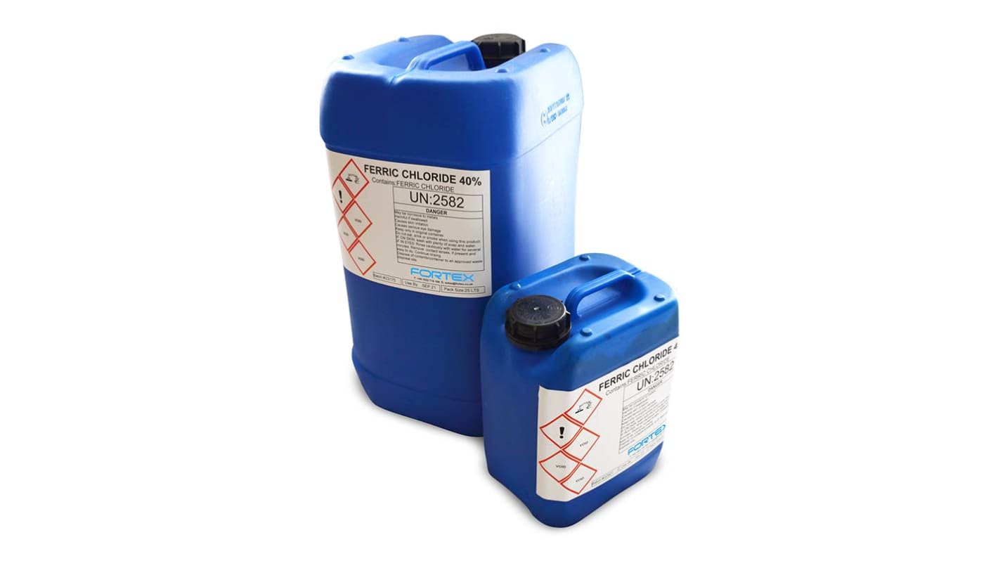 5L-FERRIC, Ferric Chloride Etching Chemical for Etching in Liquid