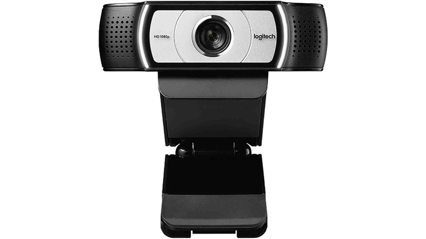 Logitech C930e Webcam, 1920 x 1080, 30fps, USB 2.0 mit integriertem Mikrofon