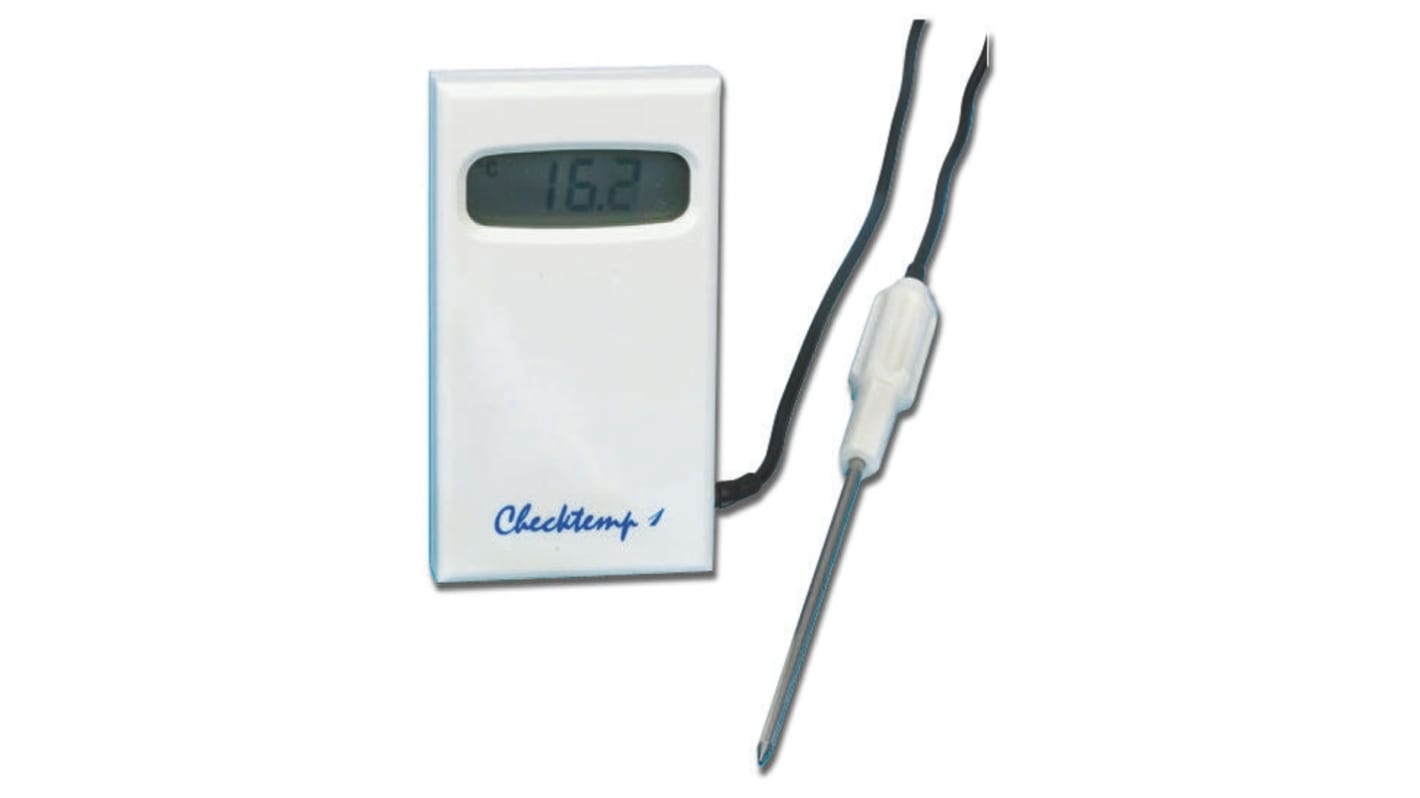 Hanna Instruments Checktemp 1 Handheld Digital Thermometer, 1 Input(s), +150°C Max, ±0.3 °C Accuracy