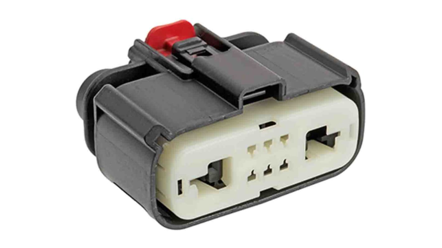 Molex MX150, 8P , 2 Rangées Boitier de connecteur Femelle type Hybride étanche