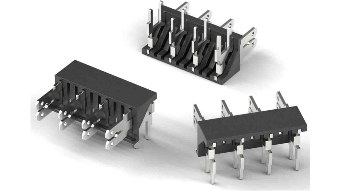 File di contatti PCB Wurth Elektronik, 3 vie, 1 fila, passo 7.62mm