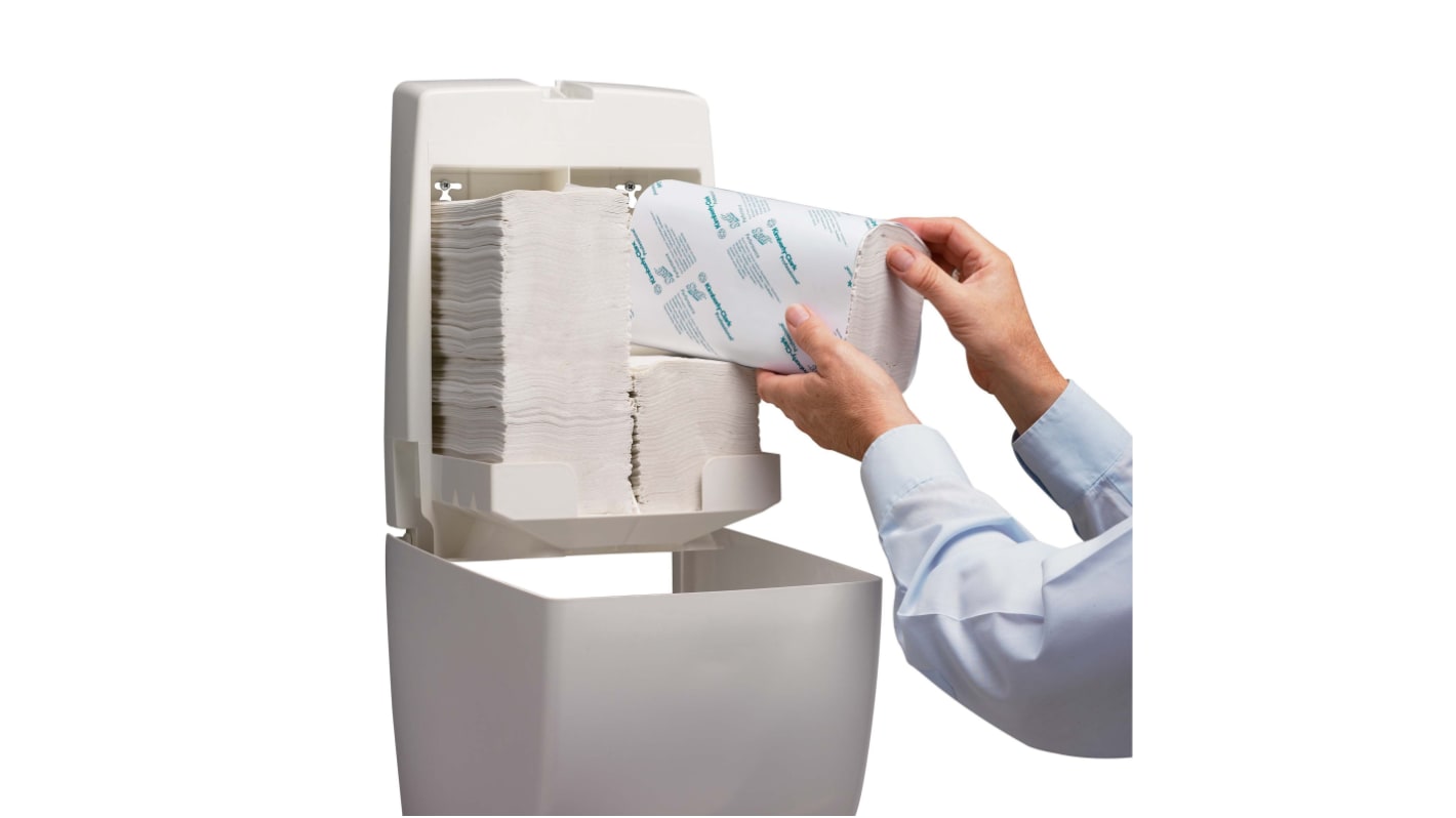 Paper Towel Dispenser, Wall Mounted C-Fold Hand Towel Dispenser For Commercial Use, Holds 200 Papers, No Drilling Required For Bathroom/Kitchen/Hotel/Catering