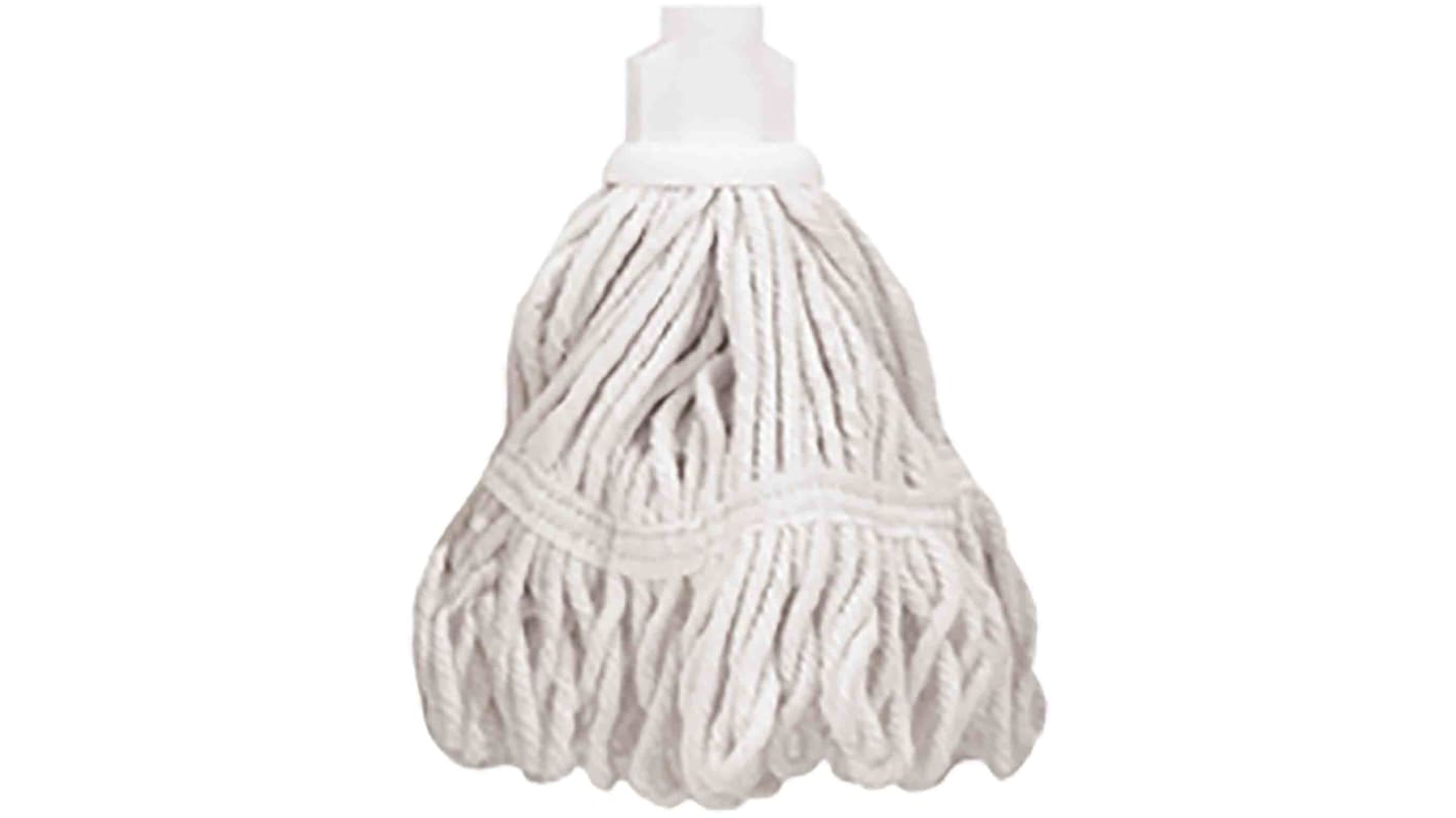 RS PRO White Yarn Mop Head for use with RS PRO Aluminium Handle