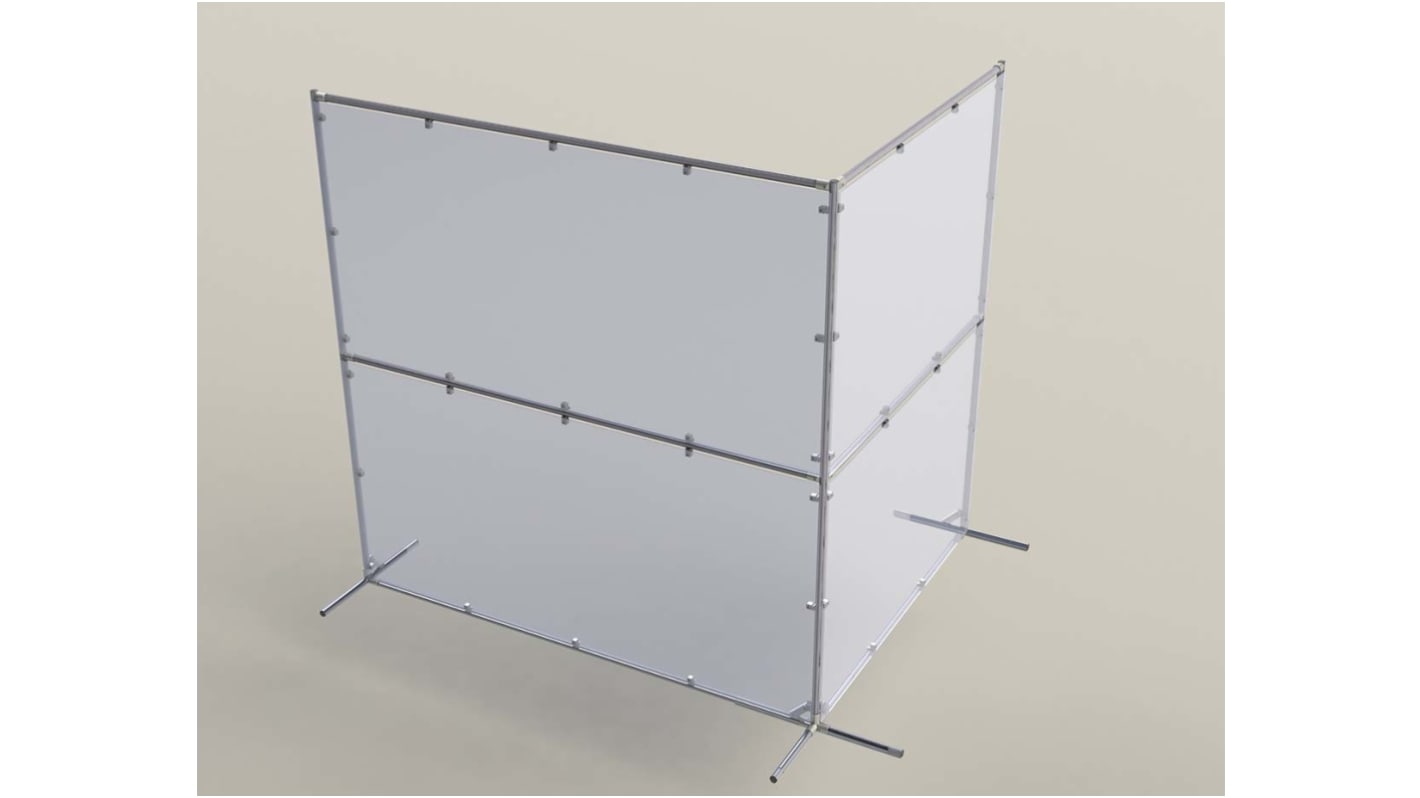 Bosch Rexroth Protective Screen Frame, 2000mm Height, 1500mm Width