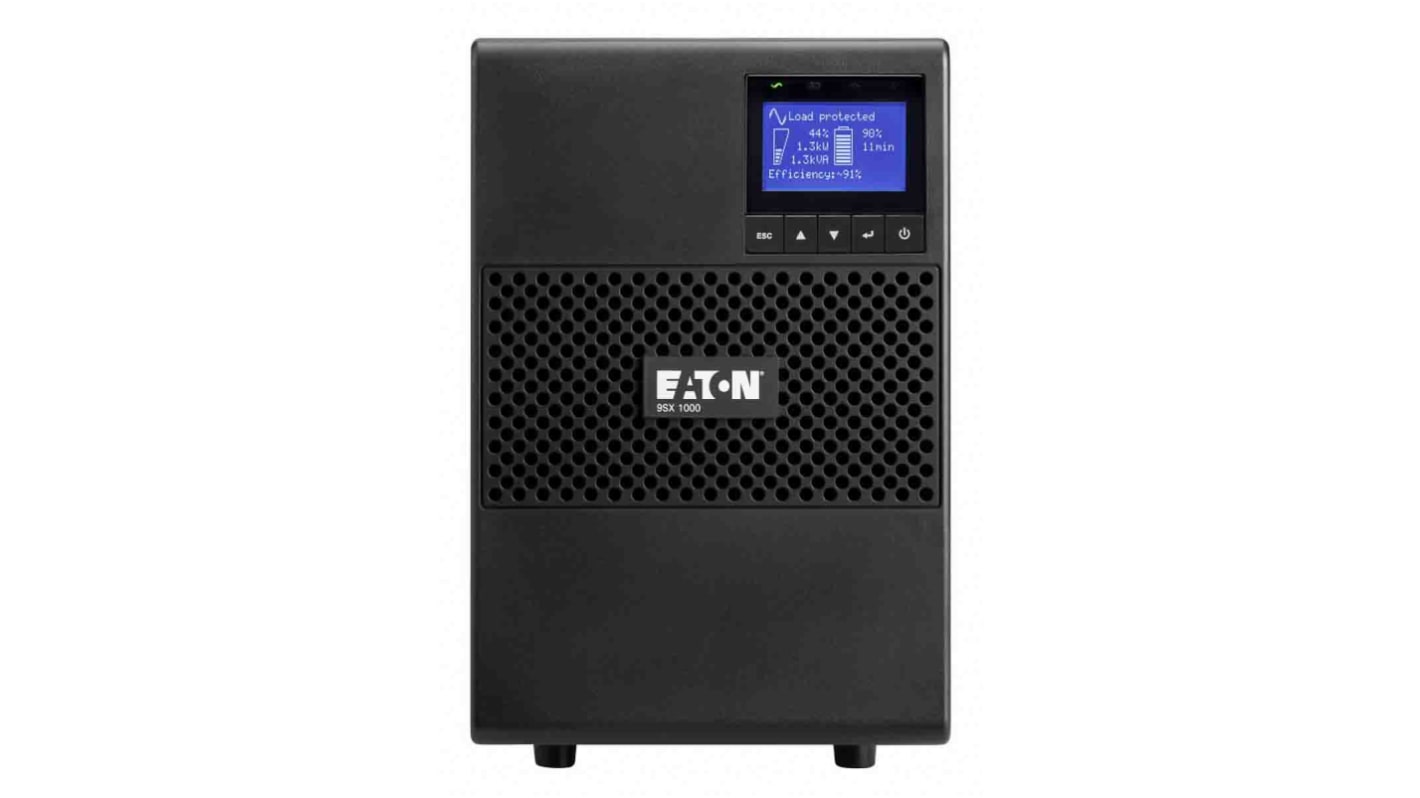 Gruppo di continuità Eaton, 1500VA, ingresso 190 → 276V ca, uscita 230V, 1.35kW, Stand alone