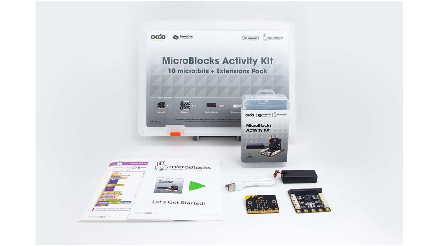 Kit d'activité MicroBlocks en classe Okdo