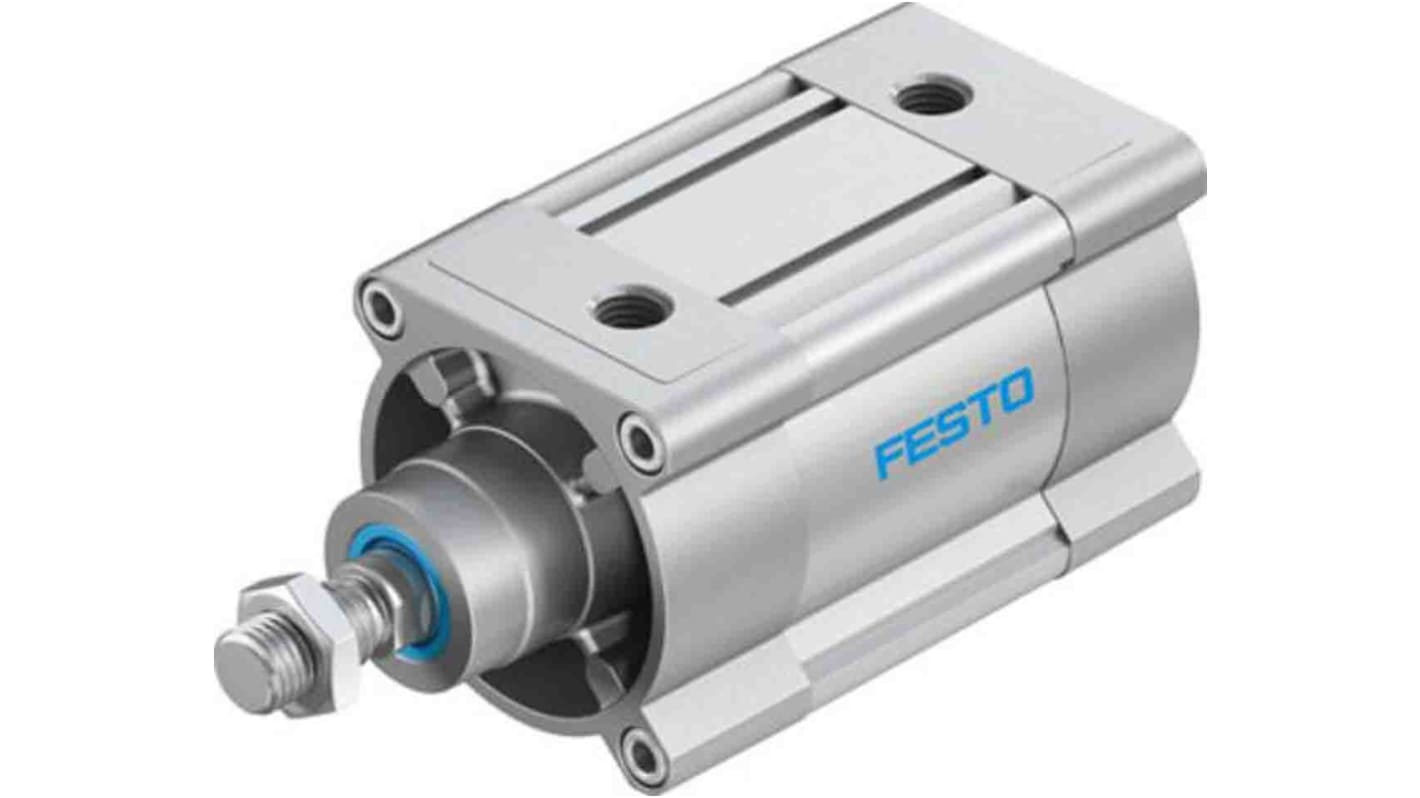 Festo Pneumatic Piston Rod Cylinder - 1384892, 100mm Bore, 50mm Stroke, DSBC Series, Double Acting