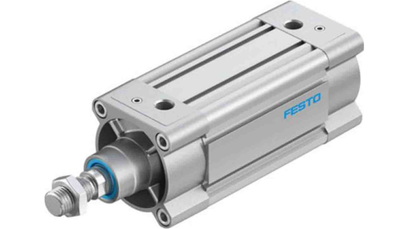 Festo Pneumatic Piston Rod Cylinder - 3656639, 80mm Bore, 100mm Stroke, DSBC Series, Double Acting