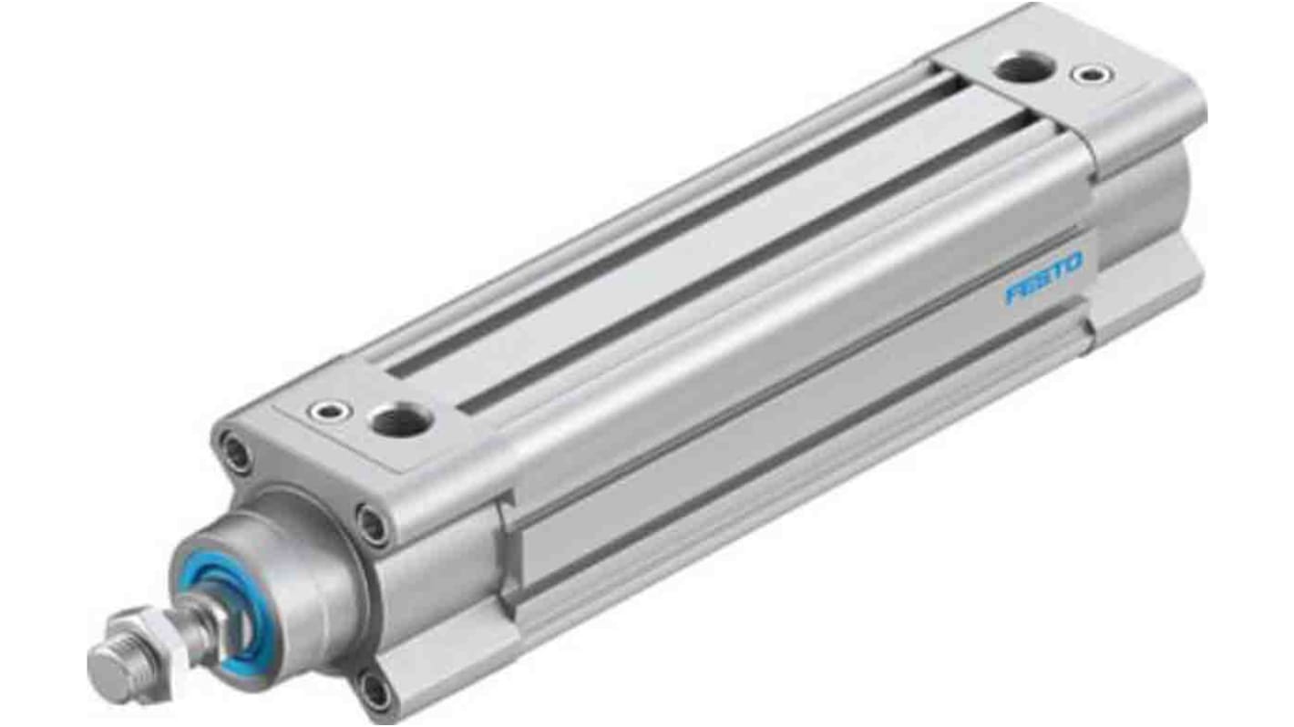 Festo Pneumatic Piston Rod Cylinder - 3660624, 40mm Bore, 125mm Stroke, DSBC Series, Double Acting