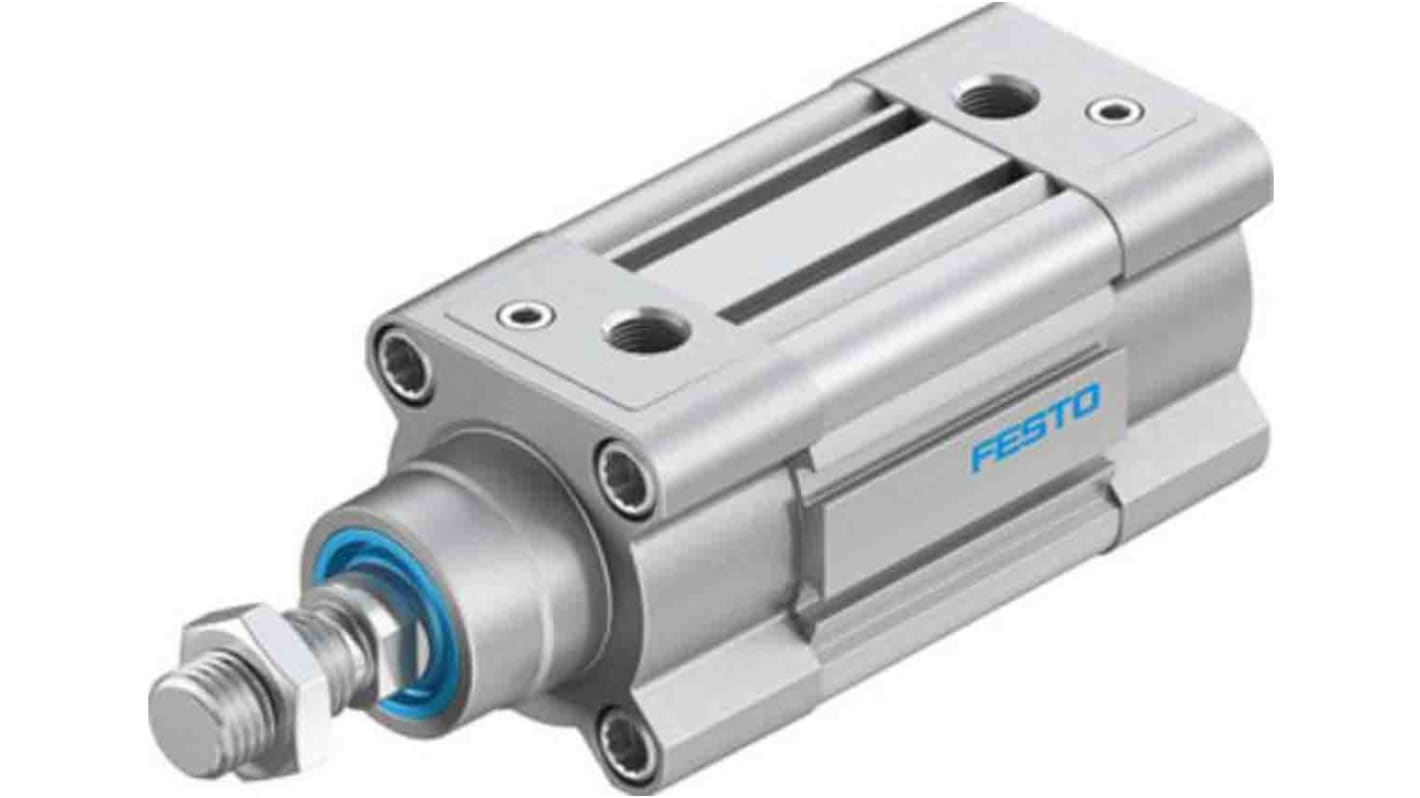 Festo Pneumatic Piston Rod Cylinder - 3659468, 50mm Bore, 25mm Stroke, DSBC Series, Double Acting