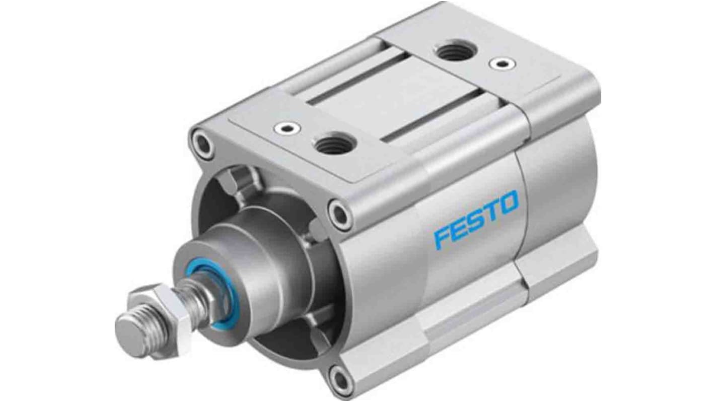 Festo Pneumatic Piston Rod Cylinder - 1804672, 125mm Bore, 400mm Stroke, DSBC Series, Double Acting