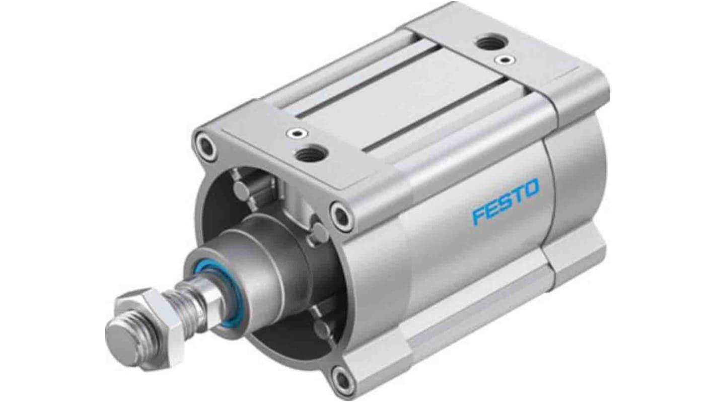 Festo Pneumatic Piston Rod Cylinder - 1804958, 125mm Bore, 50mm Stroke, DSBC Series, Double Acting