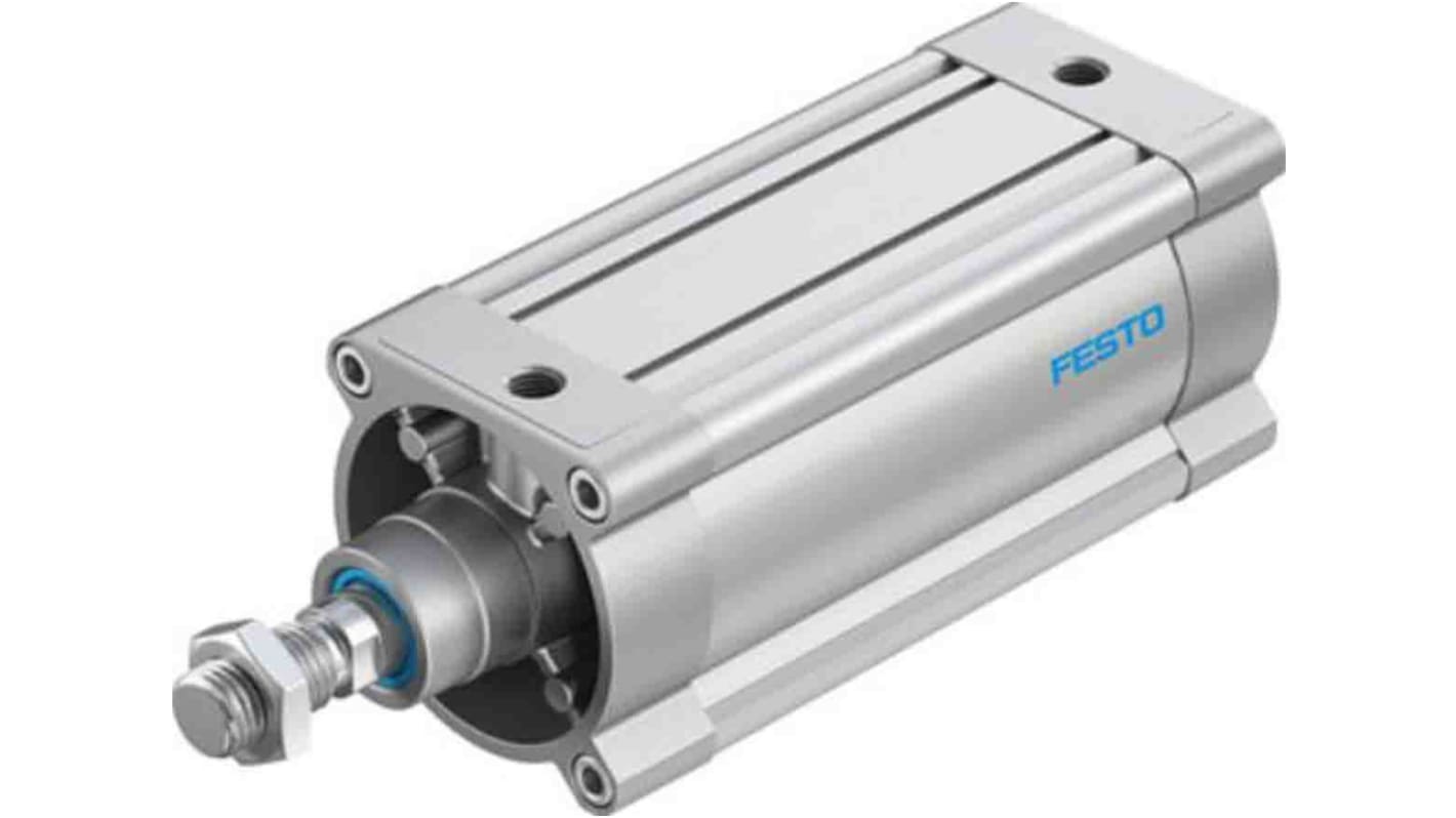 Festo Pneumatic Piston Rod Cylinder - 1804667, 125mm Bore, 160mm Stroke, DSBC Series, Double Acting