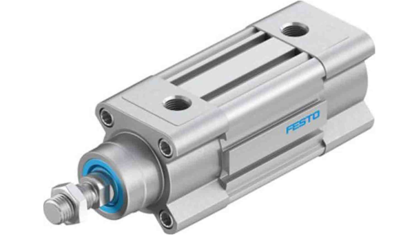 Festo Pneumatic Piston Rod Cylinder - 3660760, 40mm Bore, 25mm Stroke, DSBC Series, Double Acting