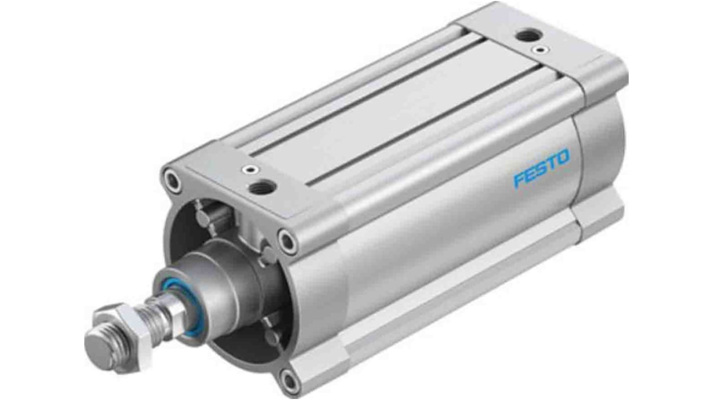 Festo 空圧ピストンロッドシリンダ DSBCシリーズ ボア：125mm ストローク：160mm DSBC-125-160-PPVA-N3