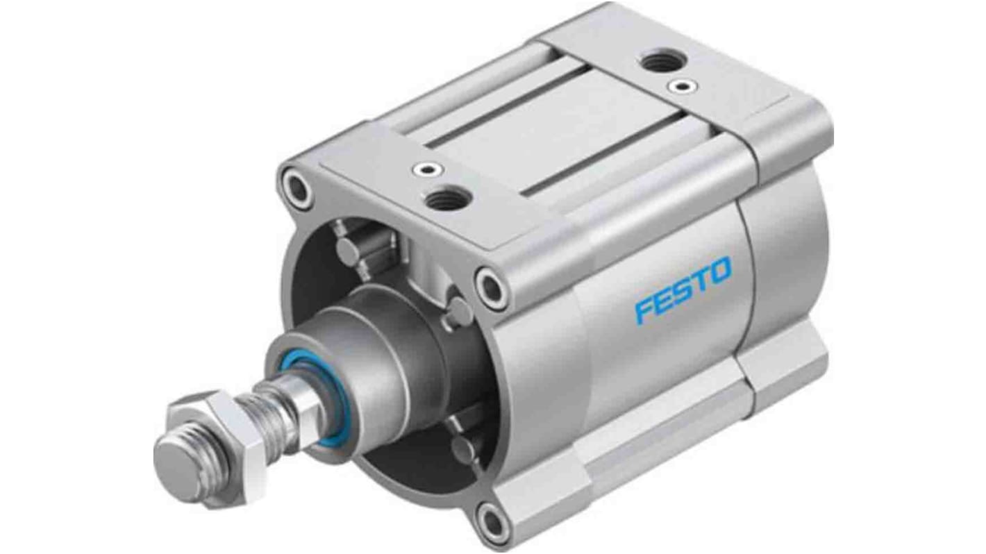 Festo DSBC 1804956, G 1/2 Pneumatik-Profilzylinder doppeltwirkend, Bohrung Ø 125mm / Hub 25mm, bis 10 bar