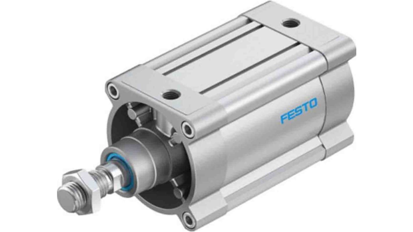 Festo Pneumatic Piston Rod Cylinder - 1804664, 125mm Bore, 80mm Stroke, DSBC Series, Double Acting