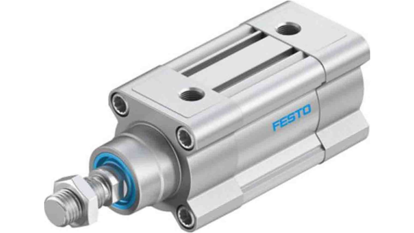 Festo Pneumatic Piston Rod Cylinder - 2102628, 50mm Bore, 20mm Stroke, DSBC Series, Double Acting