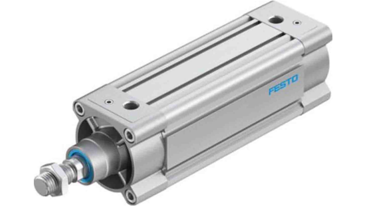 Festo Pneumatic Piston Rod Cylinder - 3656642, 80mm Bore, 160mm Stroke, DSBC Series, Double Acting