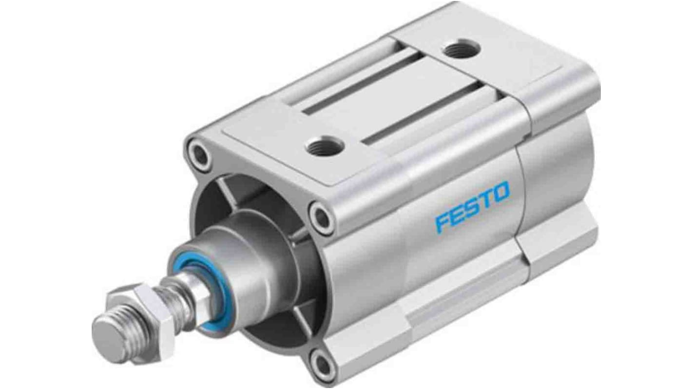 Cilindro pneumatico a stelo Festo DSBC 2126637, Doppio effetto, foro da 80mm, corsa 30mm