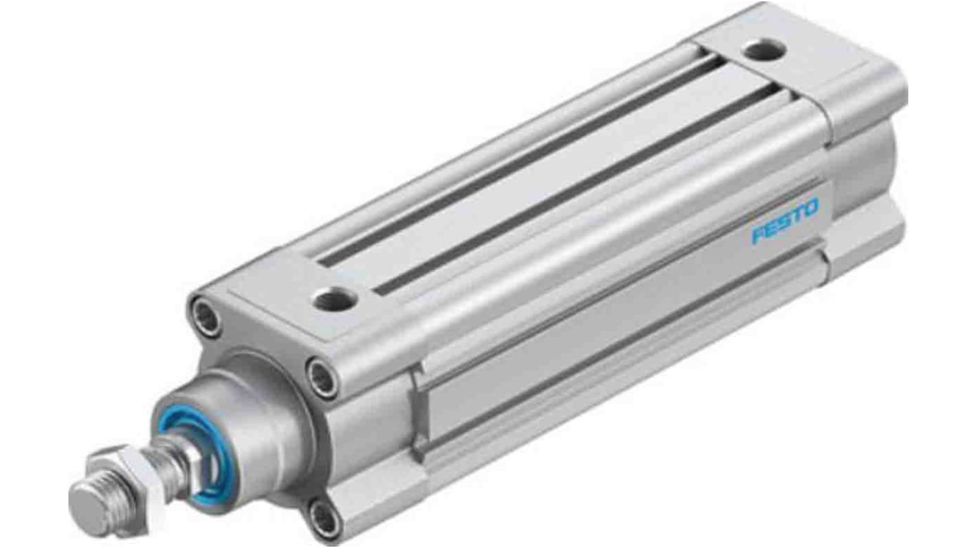 Festo Pneumatic Piston Rod Cylinder - 3659500, 50mm Bore, 125mm Stroke, DSBC Series, Double Acting