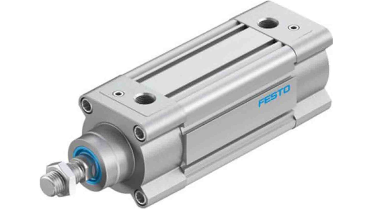 Festo Pneumatic Piston Rod Cylinder - 3657867, 63mm Bore, 100mm Stroke, DSBC Series, Double Acting