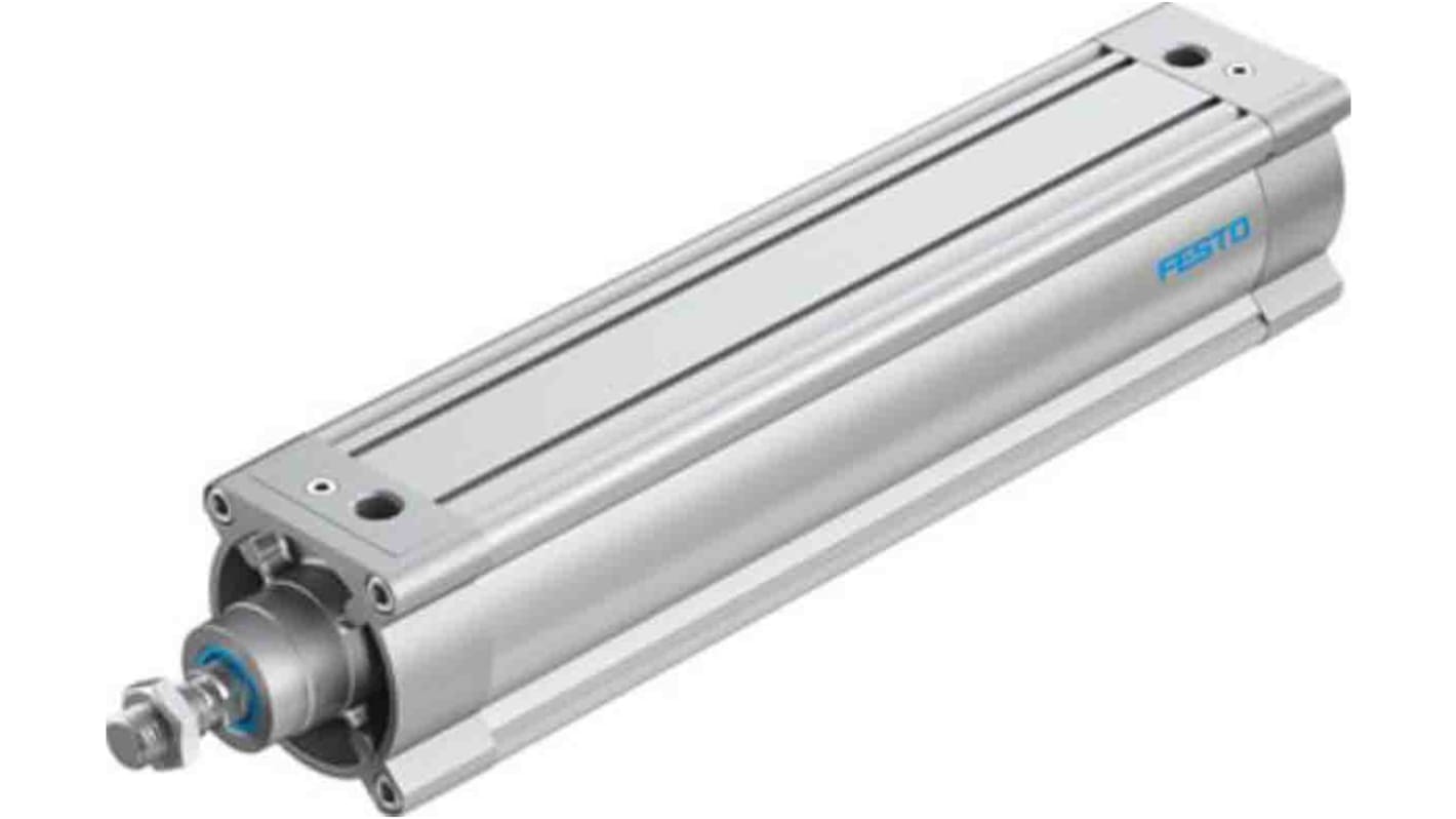 Festo Pneumatic Piston Rod Cylinder - 1384814, 100mm Bore, 400mm Stroke, DSBC Series, Double Acting