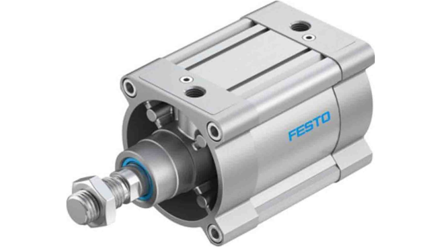 Cilindro pneumatico a stelo Festo DSBC 1804957, Doppio effetto, foro da 125mm, corsa 40mm