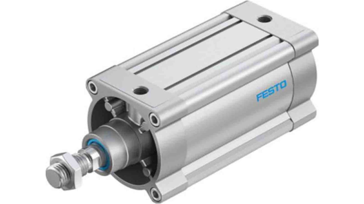 Festo Pneumatic Piston Rod Cylinder - 1804666, 125mm Bore, 125mm Stroke, DSBC Series, Double Acting