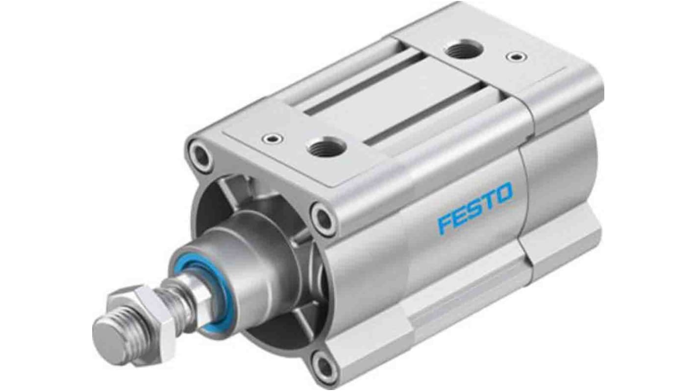 Festo Pneumatic Piston Rod Cylinder - 2126595, 80mm Bore, 30mm Stroke, DSBC Series, Double Acting