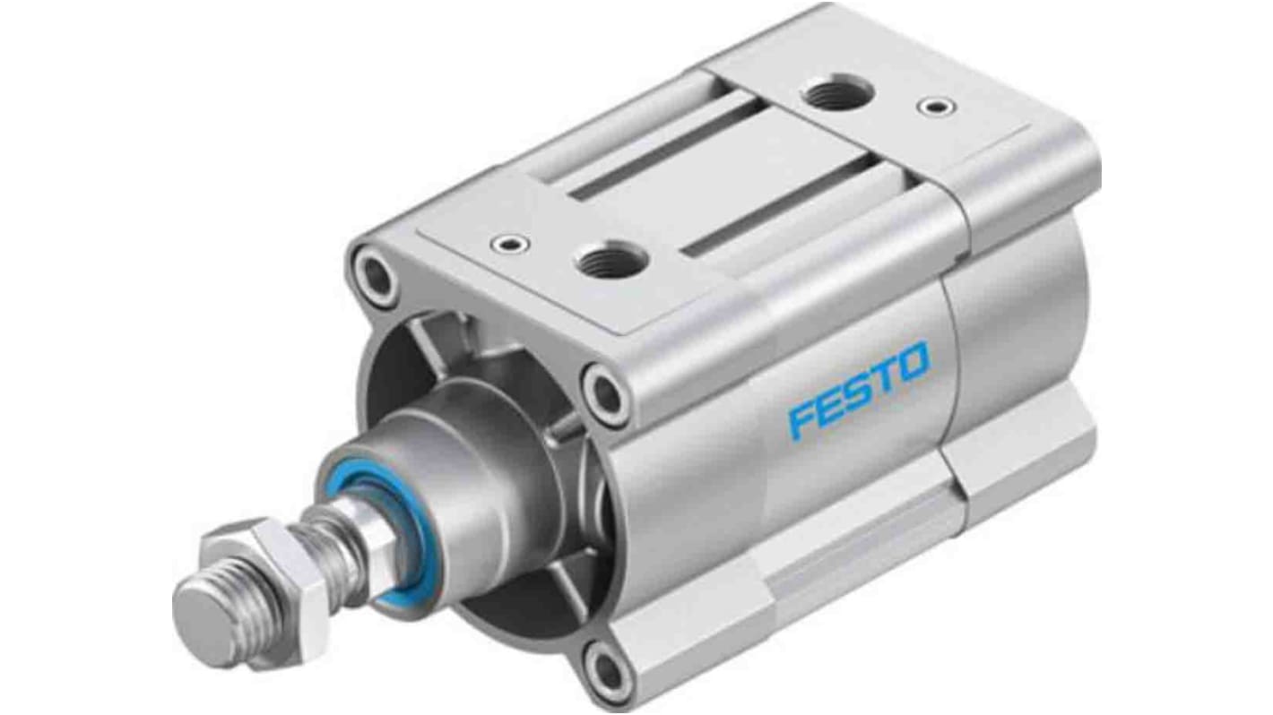 Festo Pneumatic Piston Rod Cylinder - 2126594, 80mm Bore, 20mm Stroke, DSBC Series, Double Acting